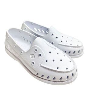 Sperry Shoes Womens Size 9 White A/O Float Slip On Shoes